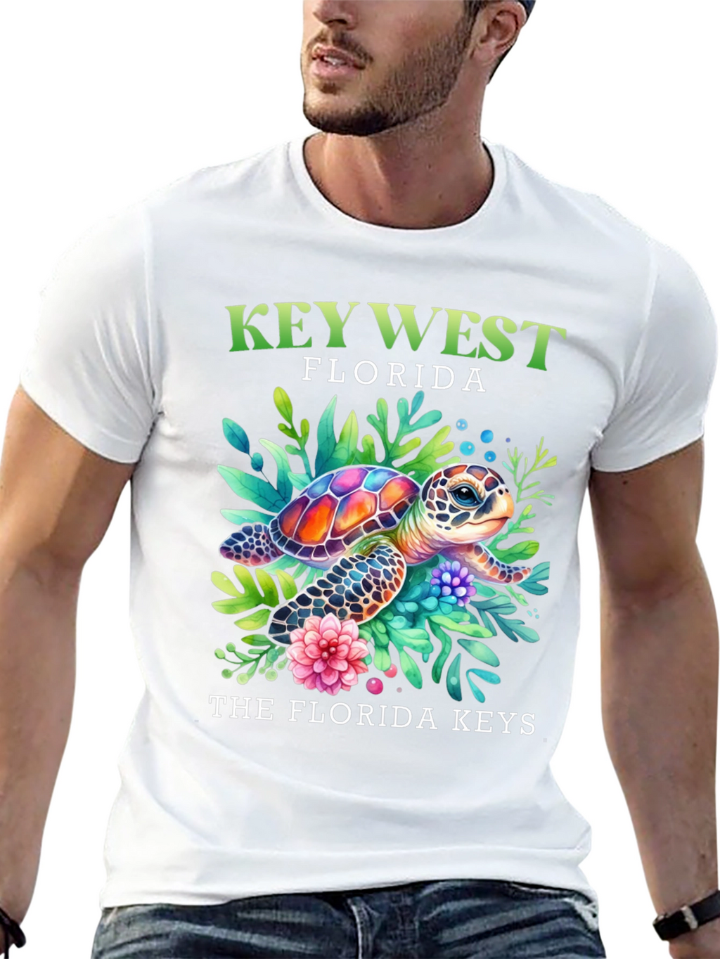 Key West Florida Turtle T-Shirt