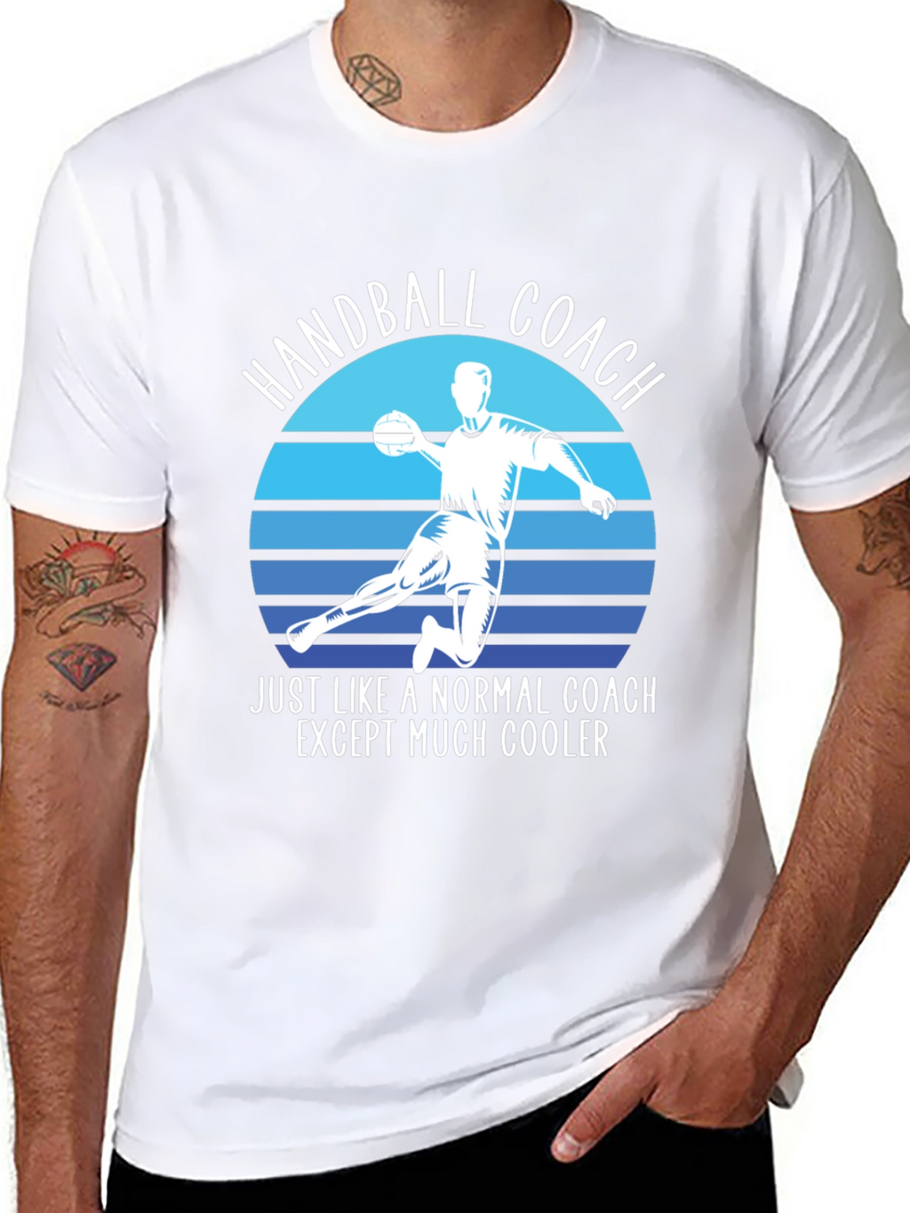 Handball Coach T-Shirt - Cool Graphic Tee