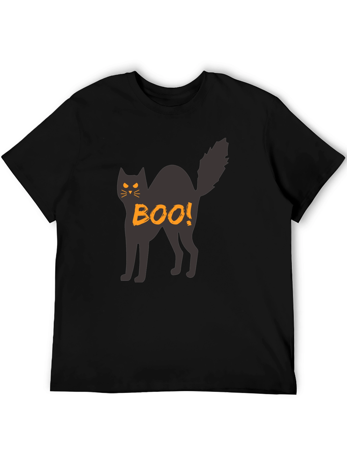Halloween Black Cat Boo! T-Shirt