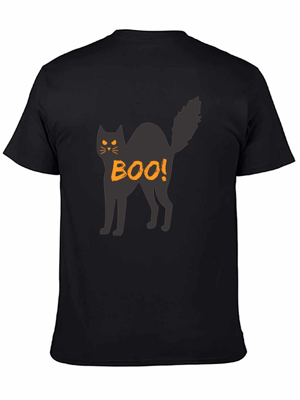 Halloween Black Cat Boo! T-Shirt