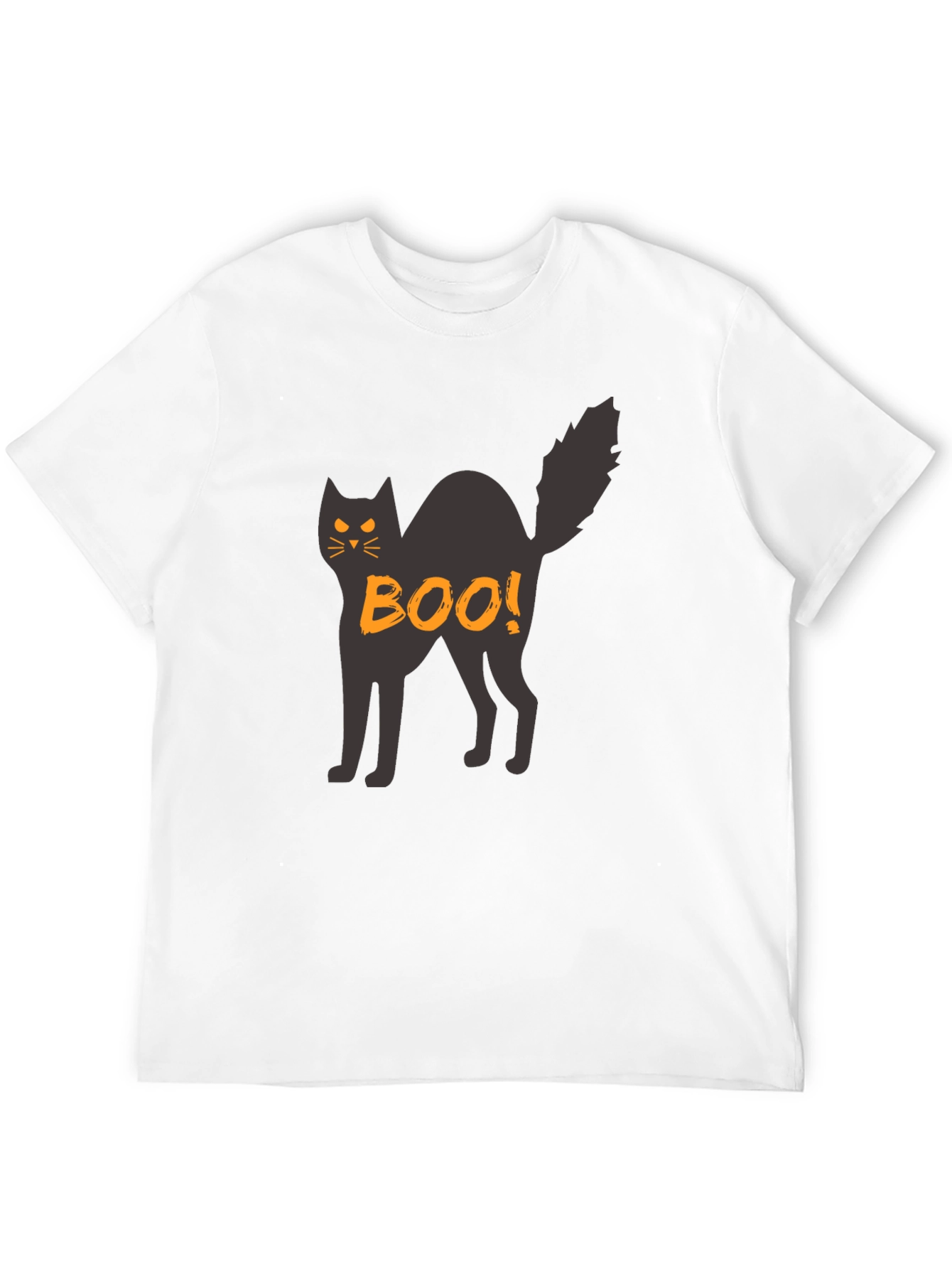 Halloween Black Cat Boo! T-Shirt