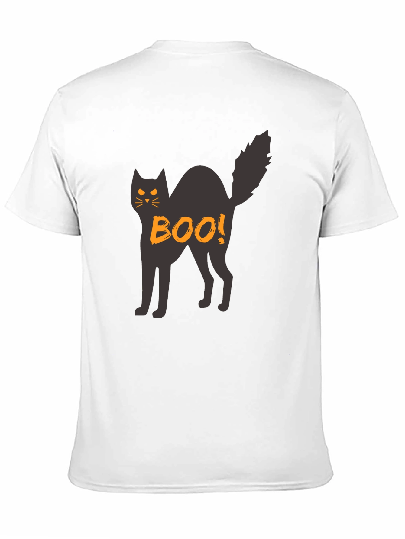 Halloween Black Cat Boo! T-Shirt