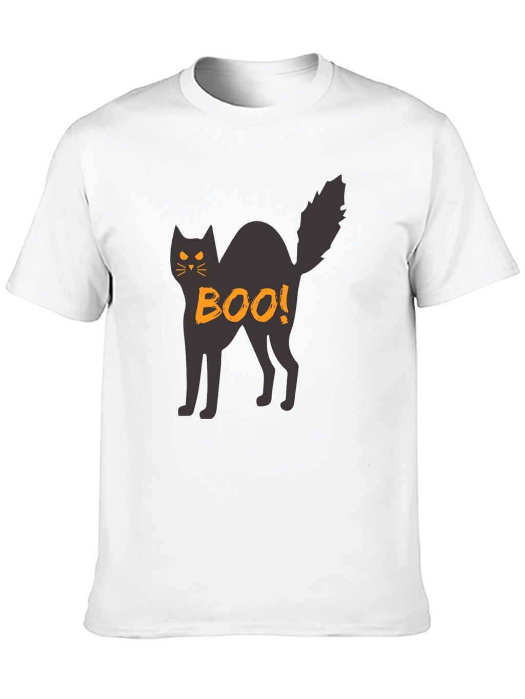 Halloween Black Cat Boo! T-Shirt