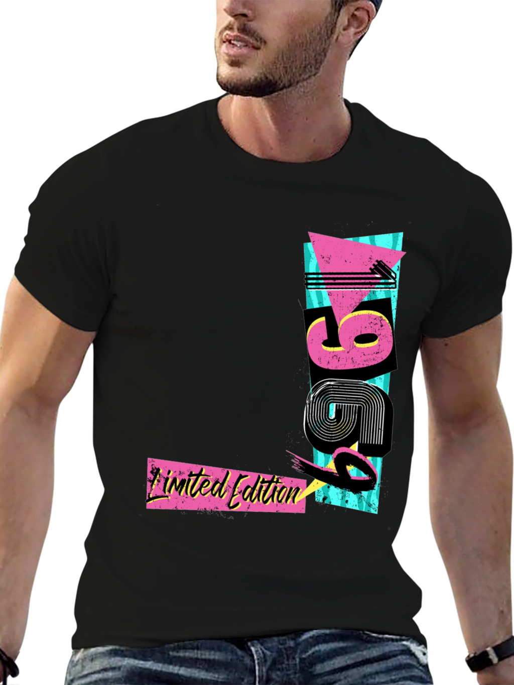 Retro 1969 Limited Edition Black T-Shirt