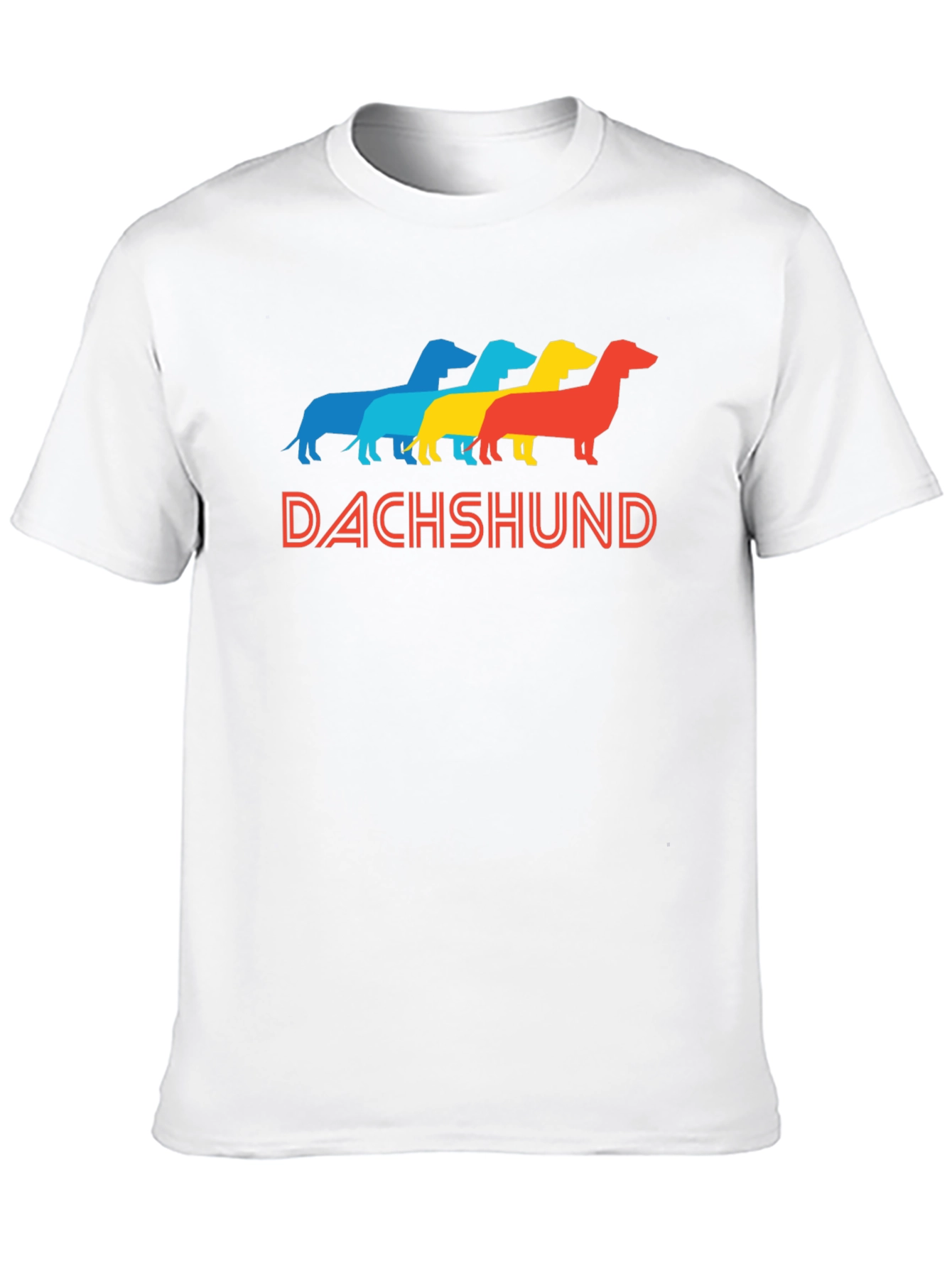 Retro Dachshund T-Shirt - Cute Dog Graphic Tee