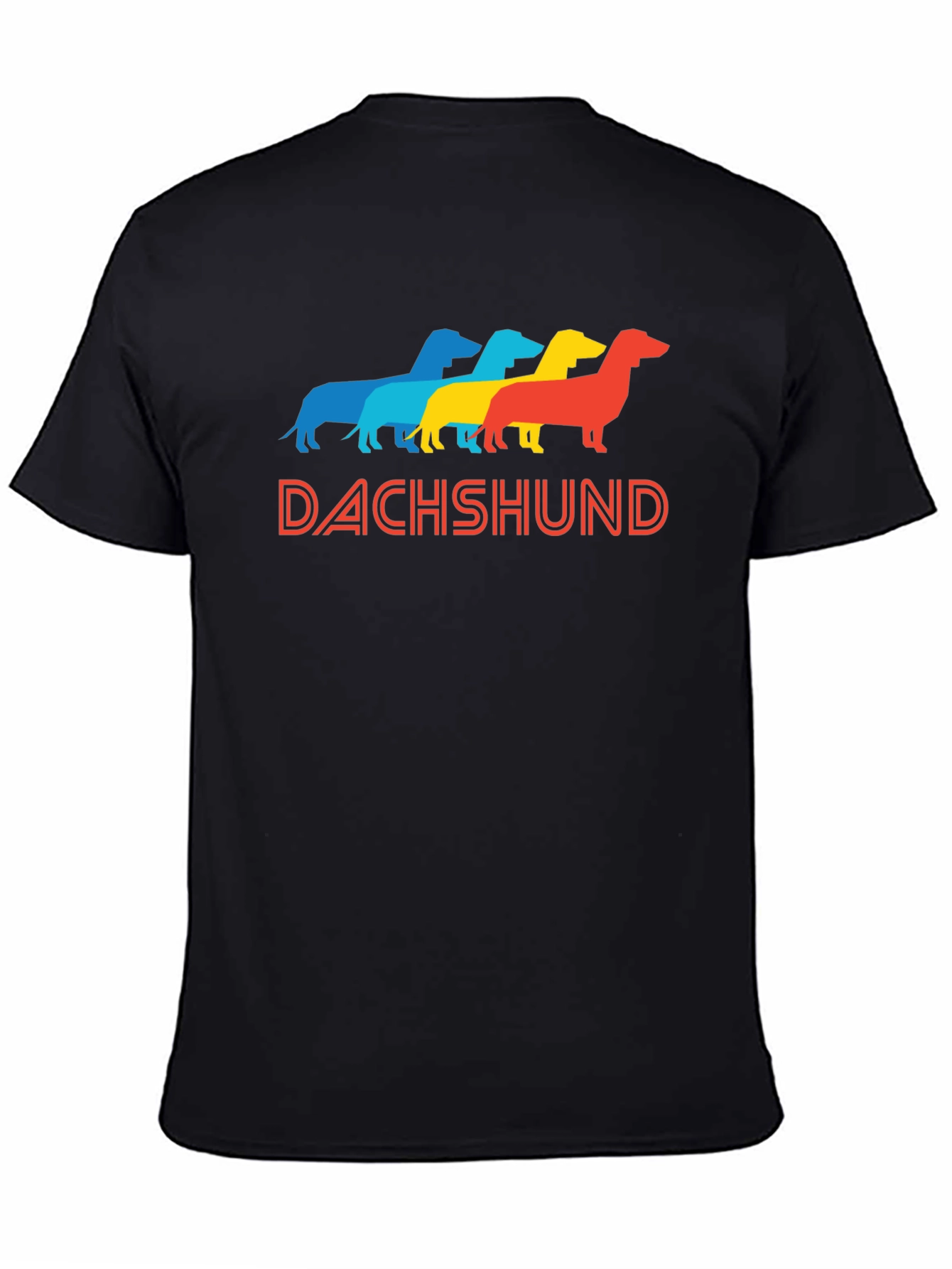 Retro Dachshund T-Shirt - Cute Dog Graphic Tee