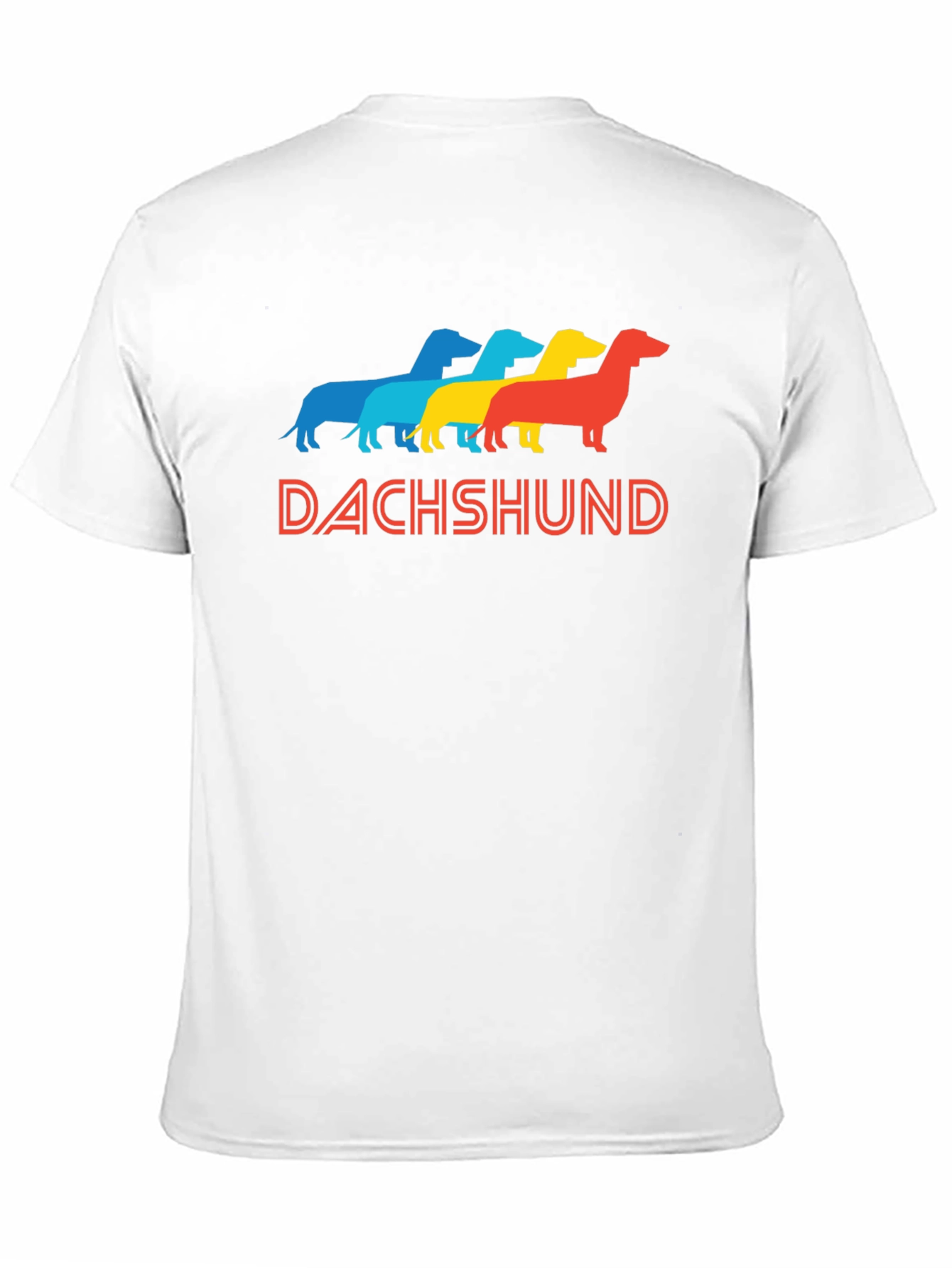 Retro Dachshund T-Shirt - Cute Dog Graphic Tee