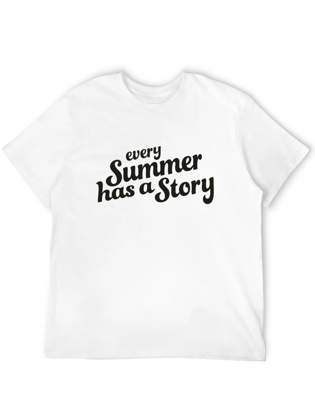 Every Summer Has A Story Black T-Shirt