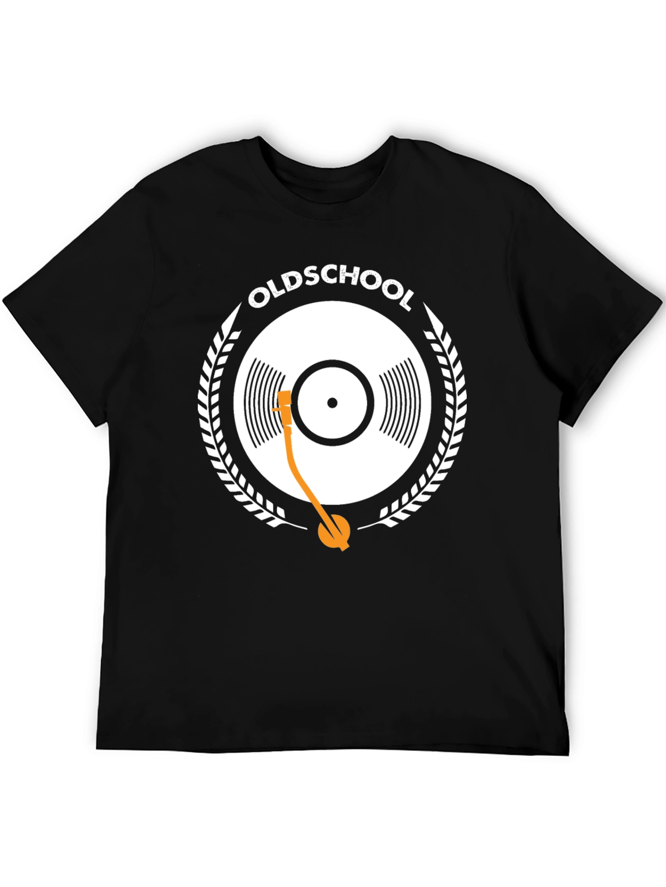 Oldschool Vinyl Record Player Graphic Tee