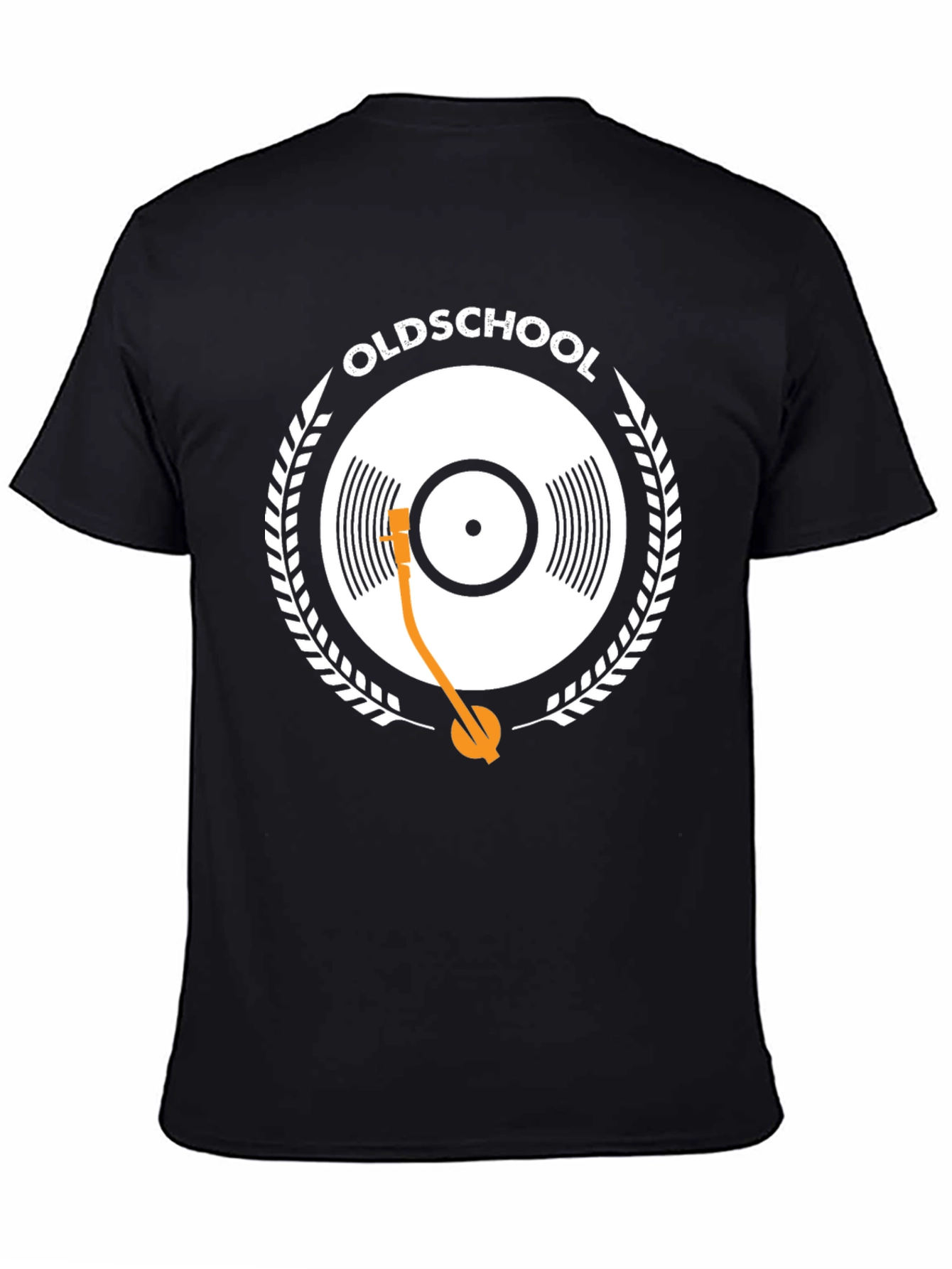 Oldschool Vinyl Record Player Graphic Tee
