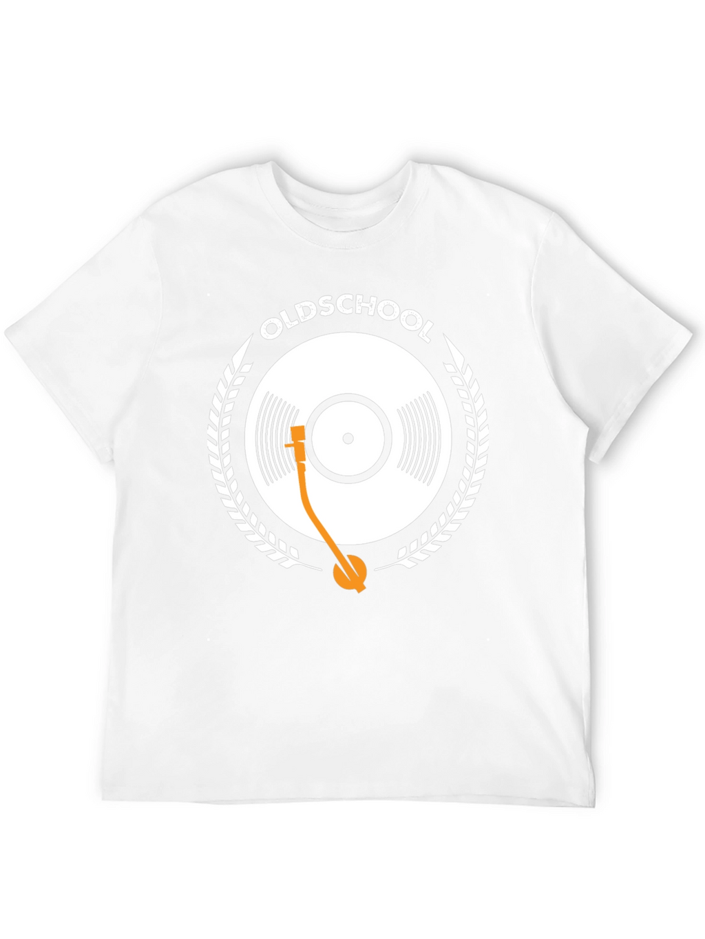 Oldschool Vinyl Record Player Graphic Tee