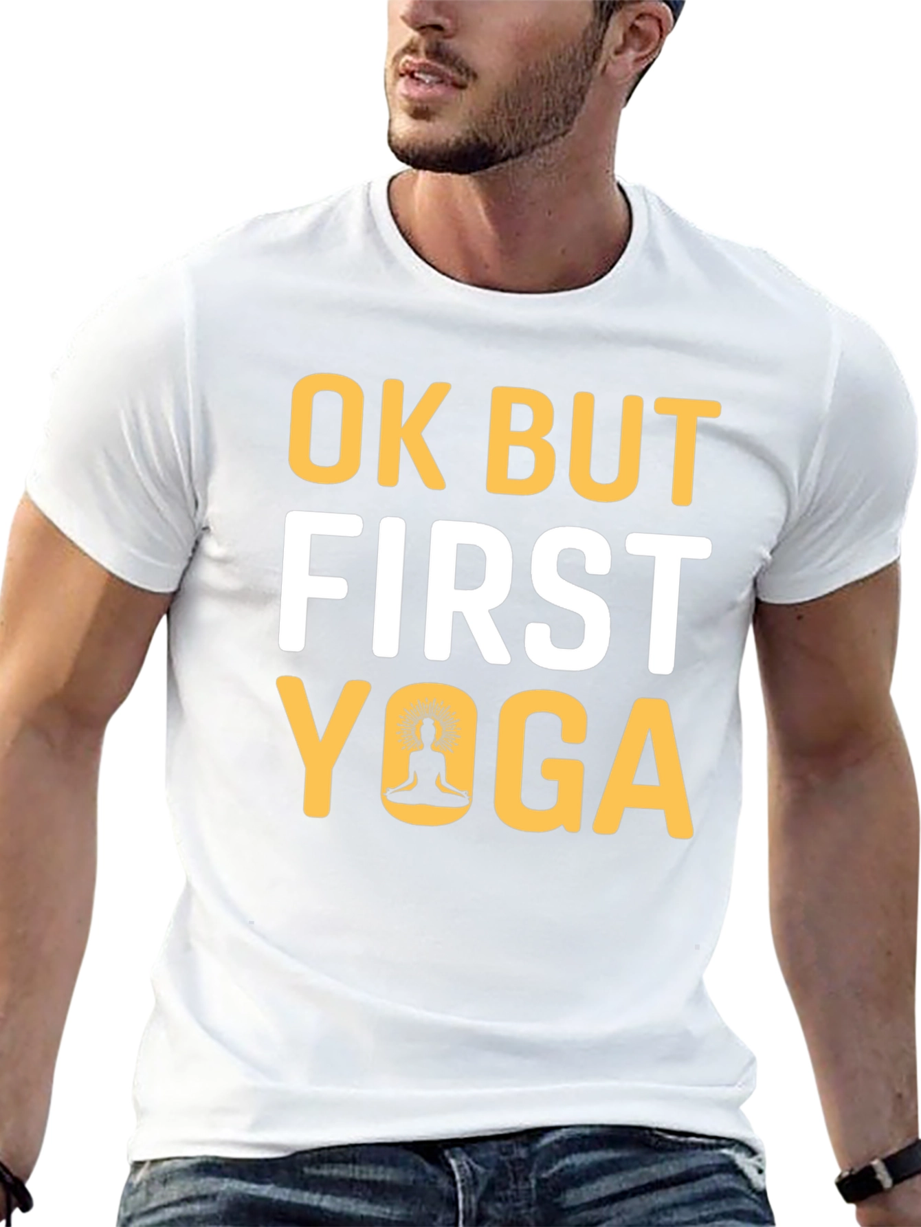 Yoga Lovers Tee: OK But First Yoga T-Shirt