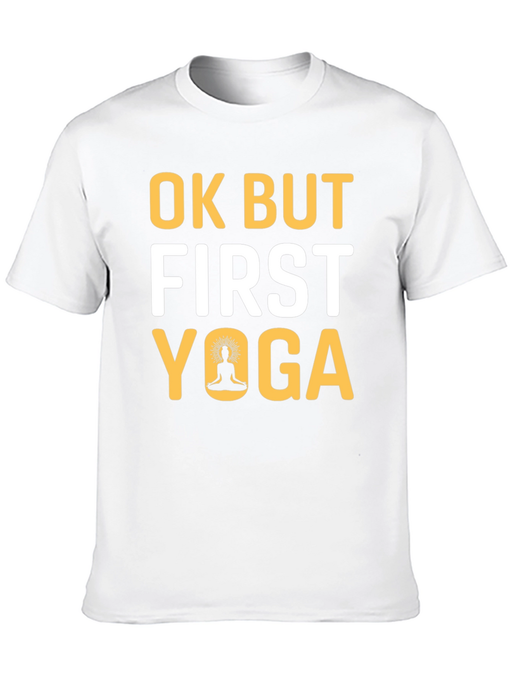Yoga Lovers Tee: OK But First Yoga T-Shirt