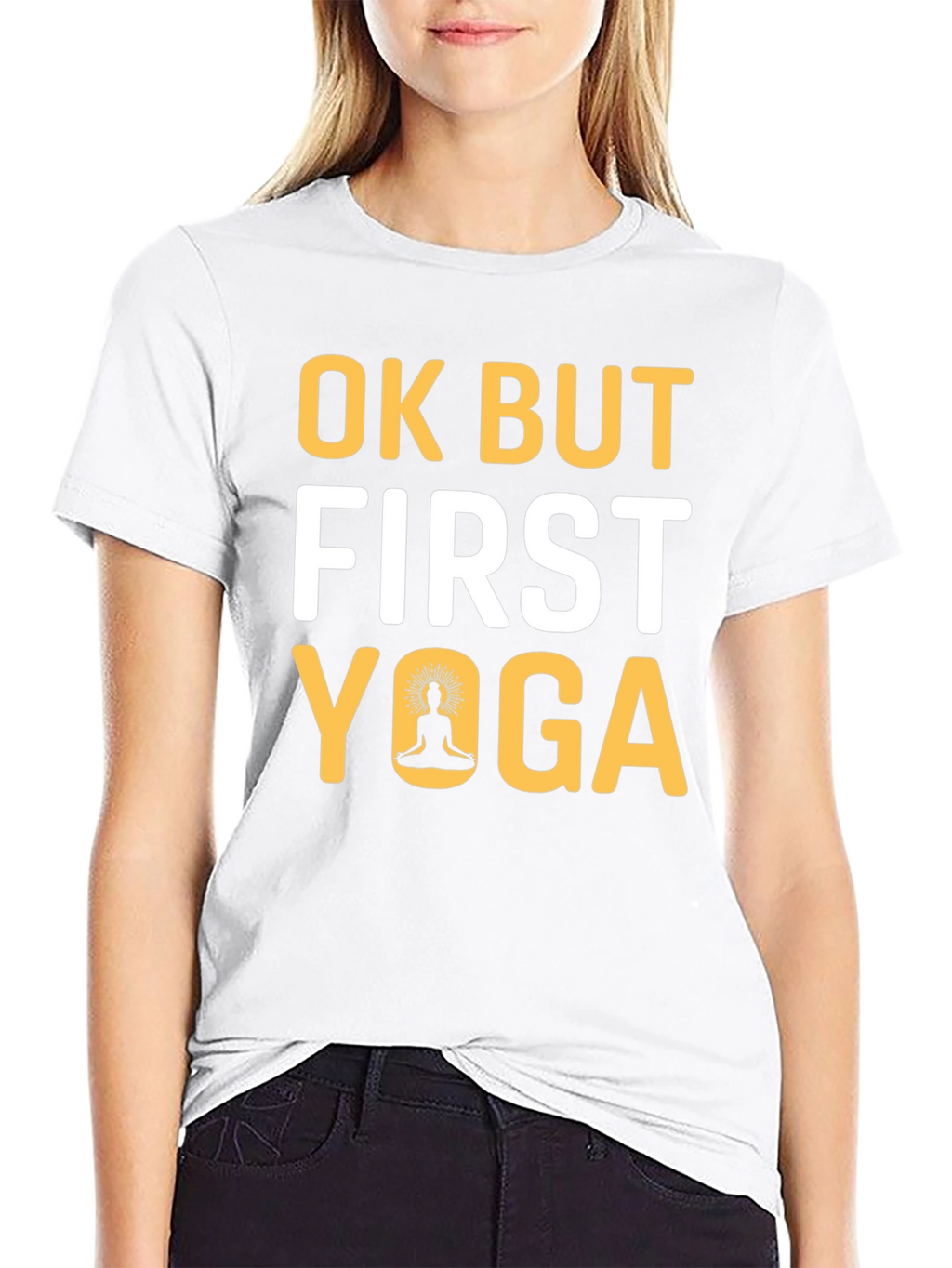 Yoga Lovers Tee: OK But First Yoga T-Shirt