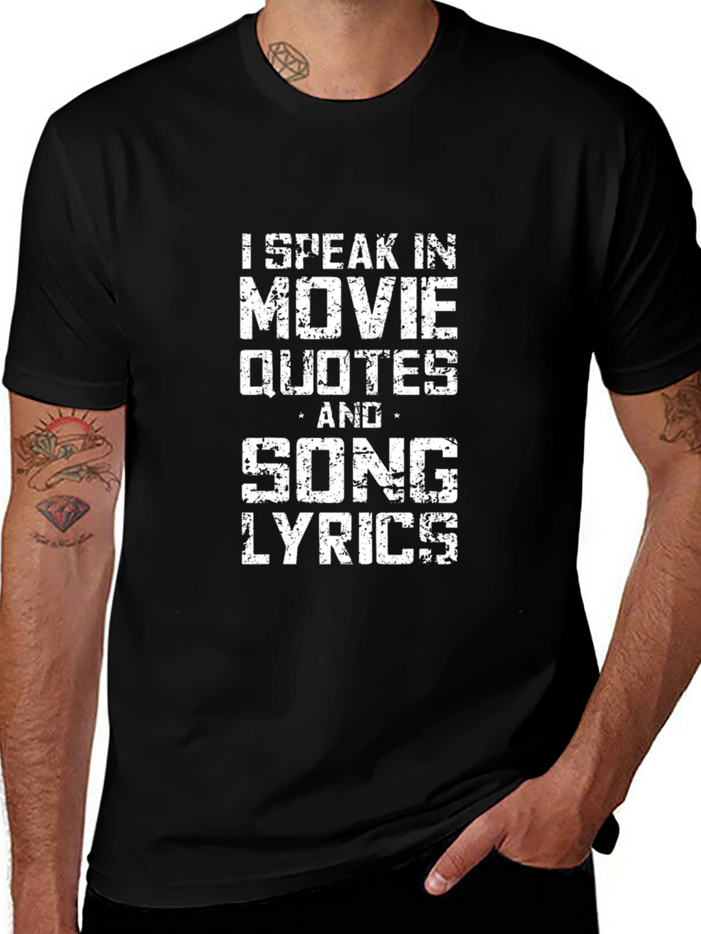 Movie Quotes & Song Lyrics T-Shirt