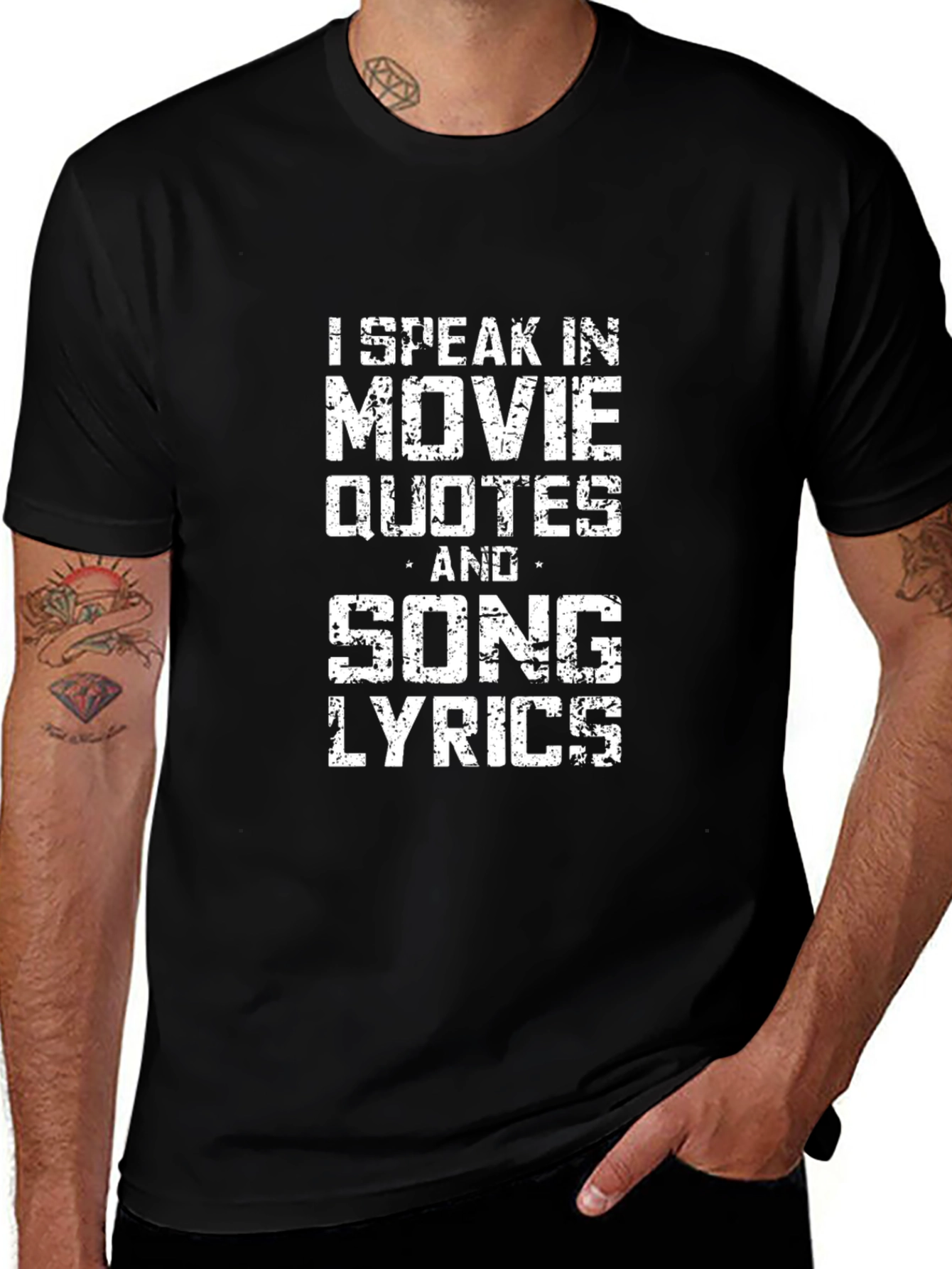 Movie Quotes & Song Lyrics T-Shirt