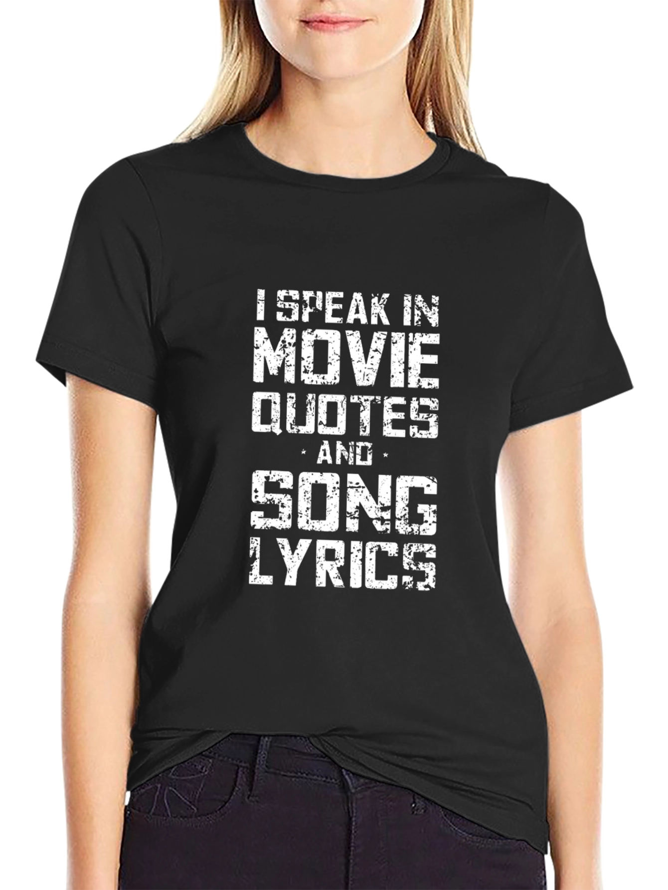 Movie Quotes & Song Lyrics T-Shirt