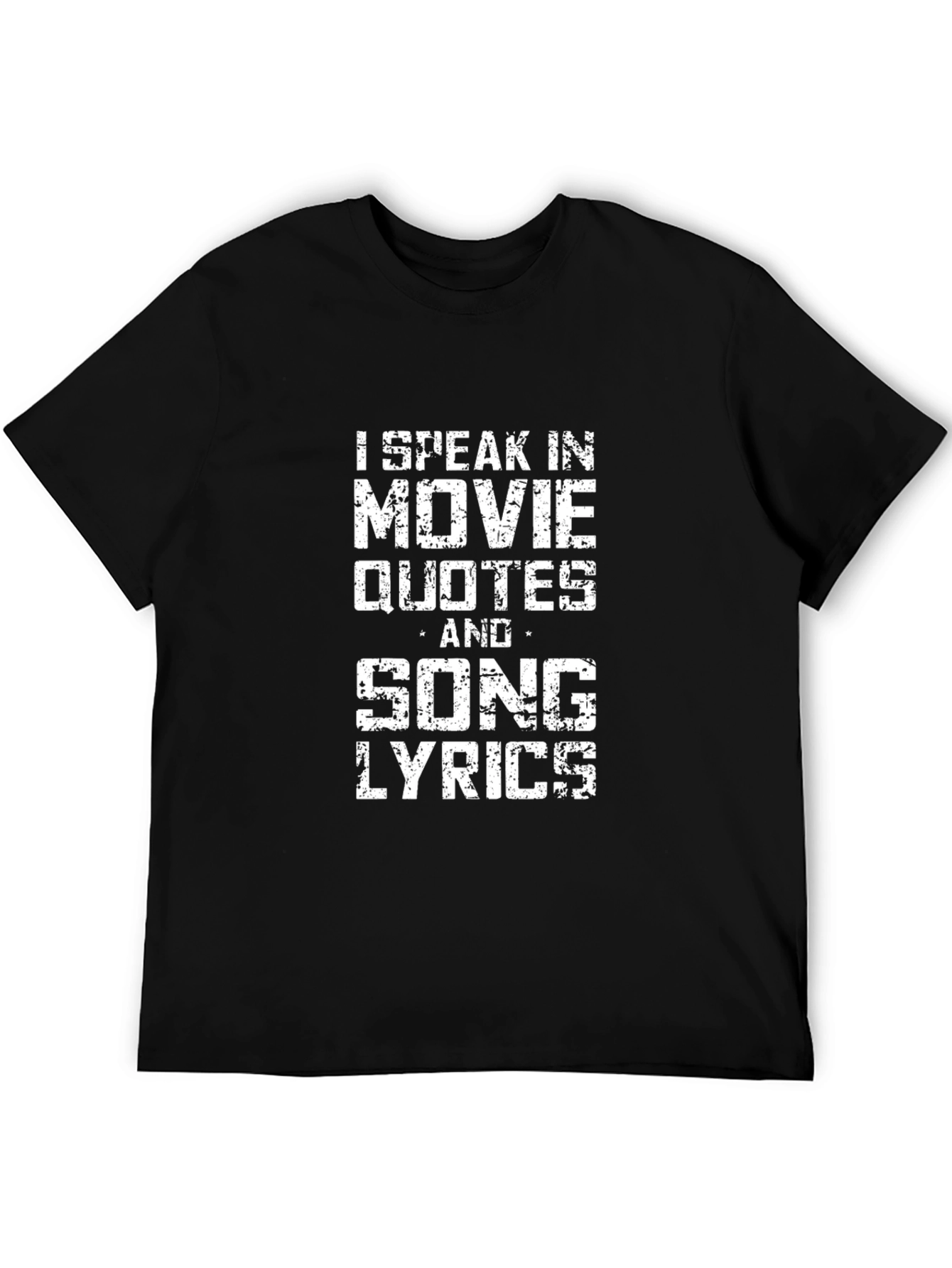 Movie Quotes & Song Lyrics T-Shirt