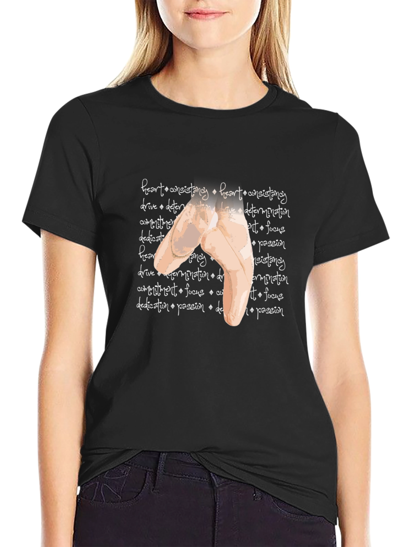 Ballet Pointe Shoe Graphic T-Shirt