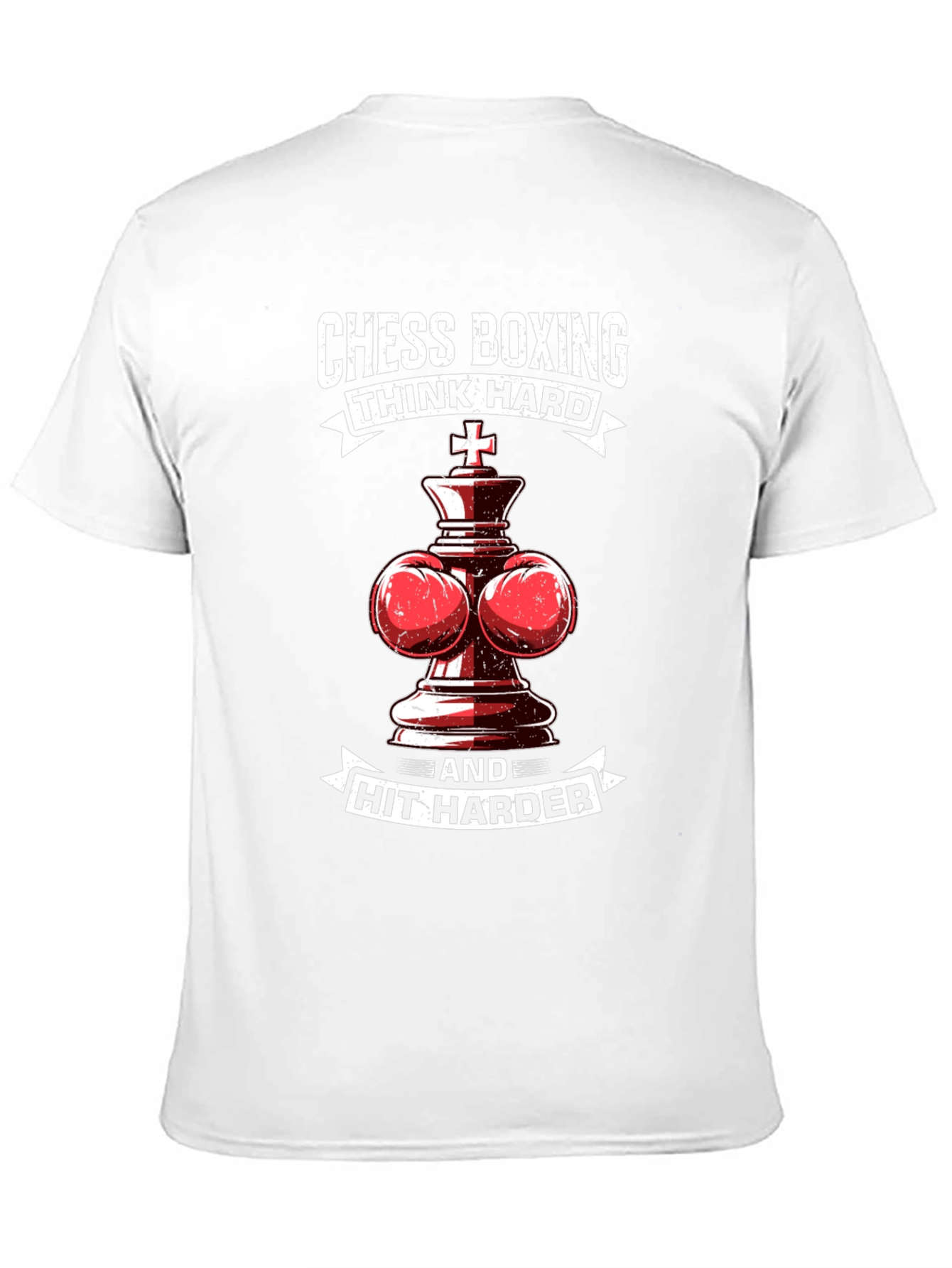 Chess Boxing T-Shirt: Think Hard Hit Harder