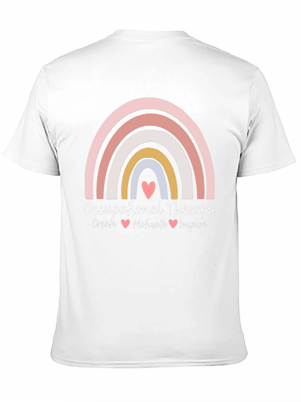 Occupational Therapy Rainbow Graphic Tee