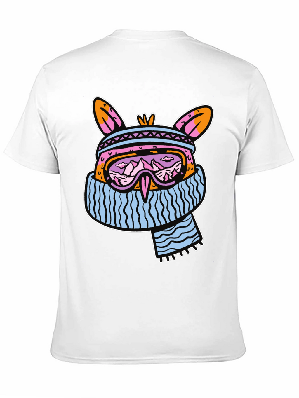 Ski Bunny Graphic Tee - Black Casual Shirt