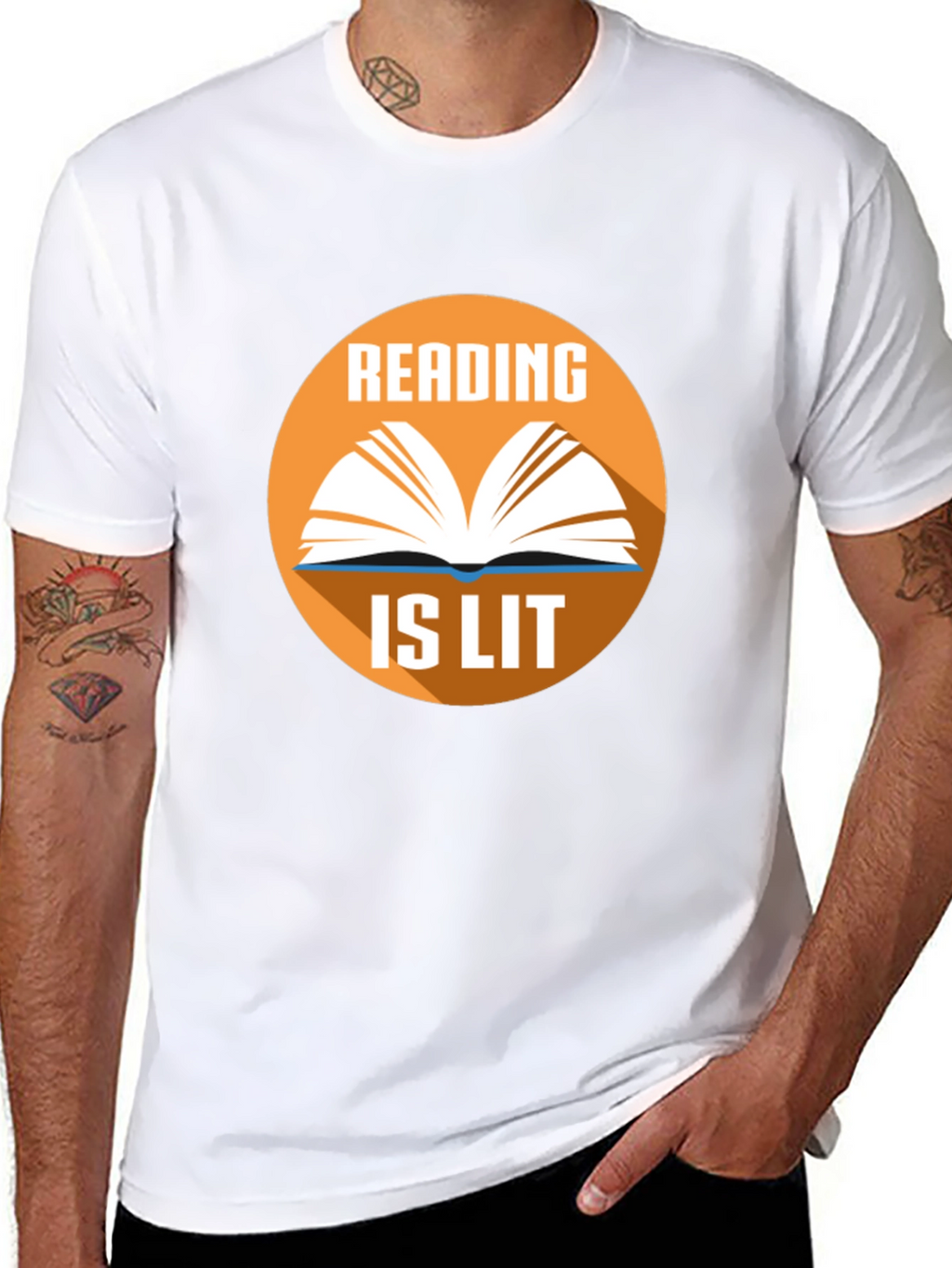 Reading is Lit T-Shirt - Book Lover Tee