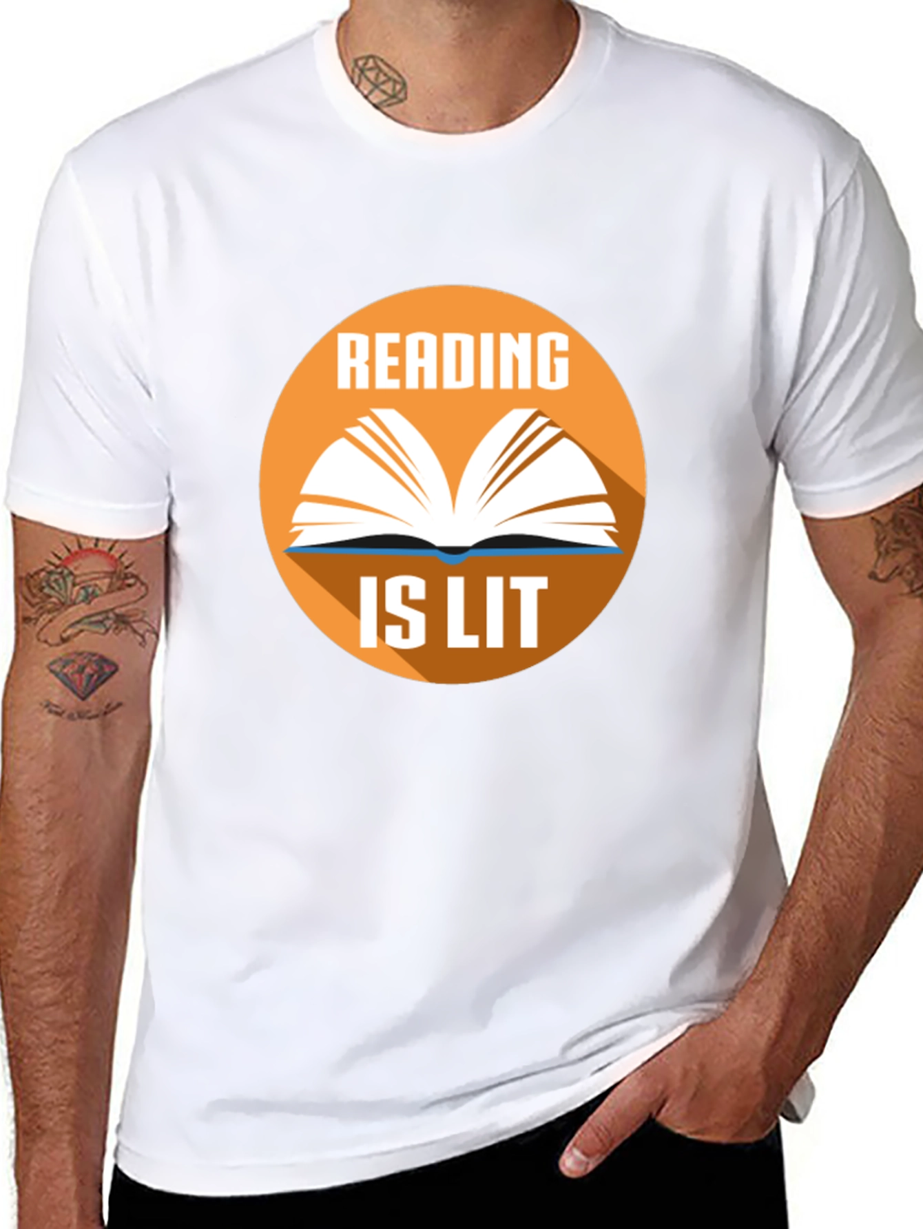 Reading is Lit T-Shirt - Book Lover Tee