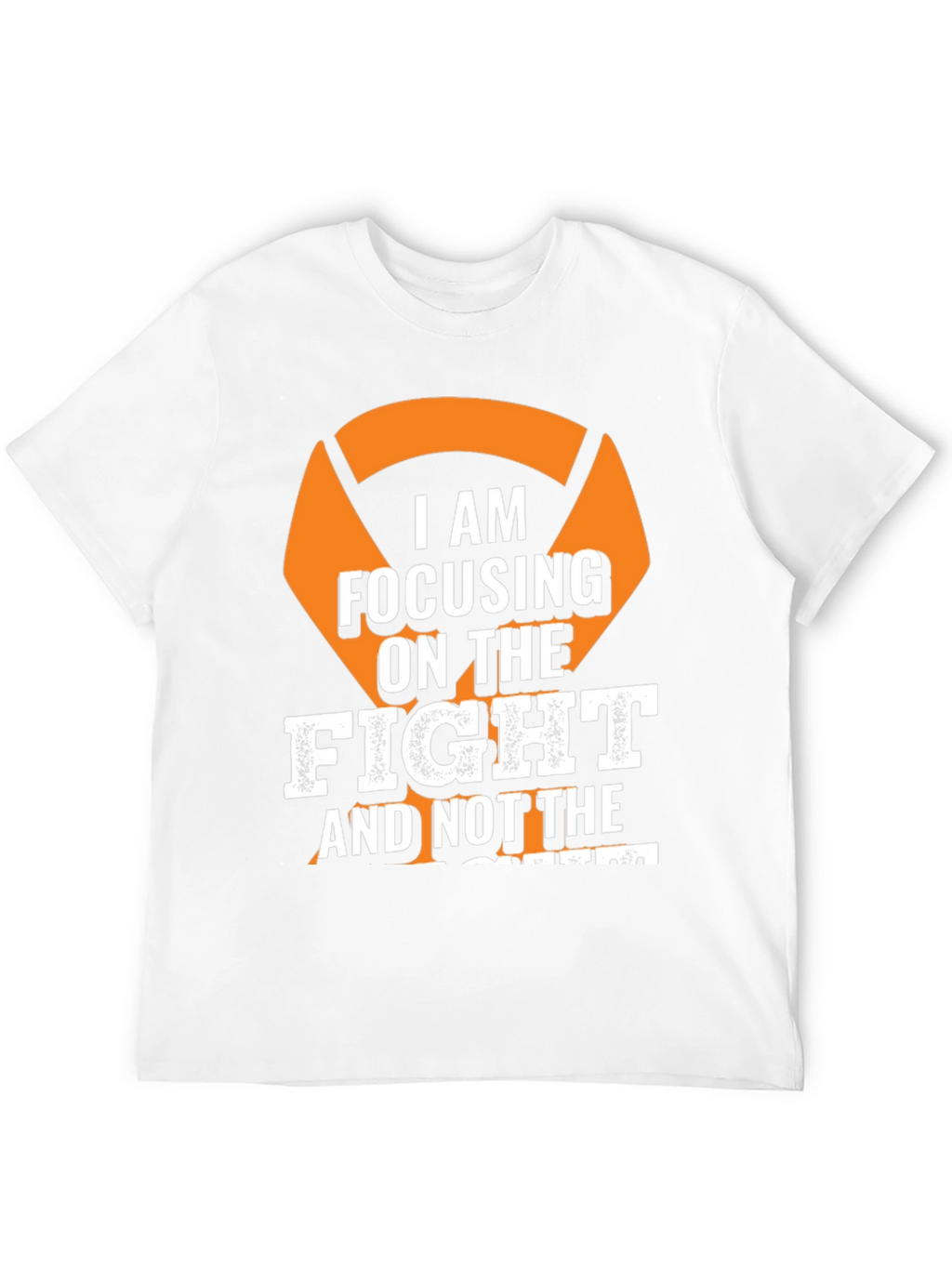 Focus on The Fight T-Shirt - Motivational Tee