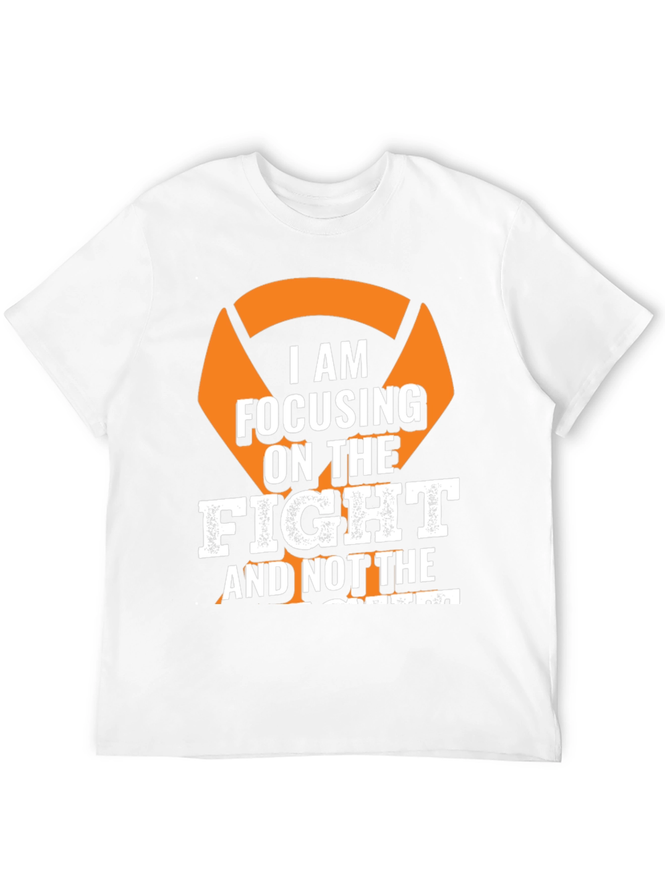 Focus on The Fight T-Shirt - Motivational Tee