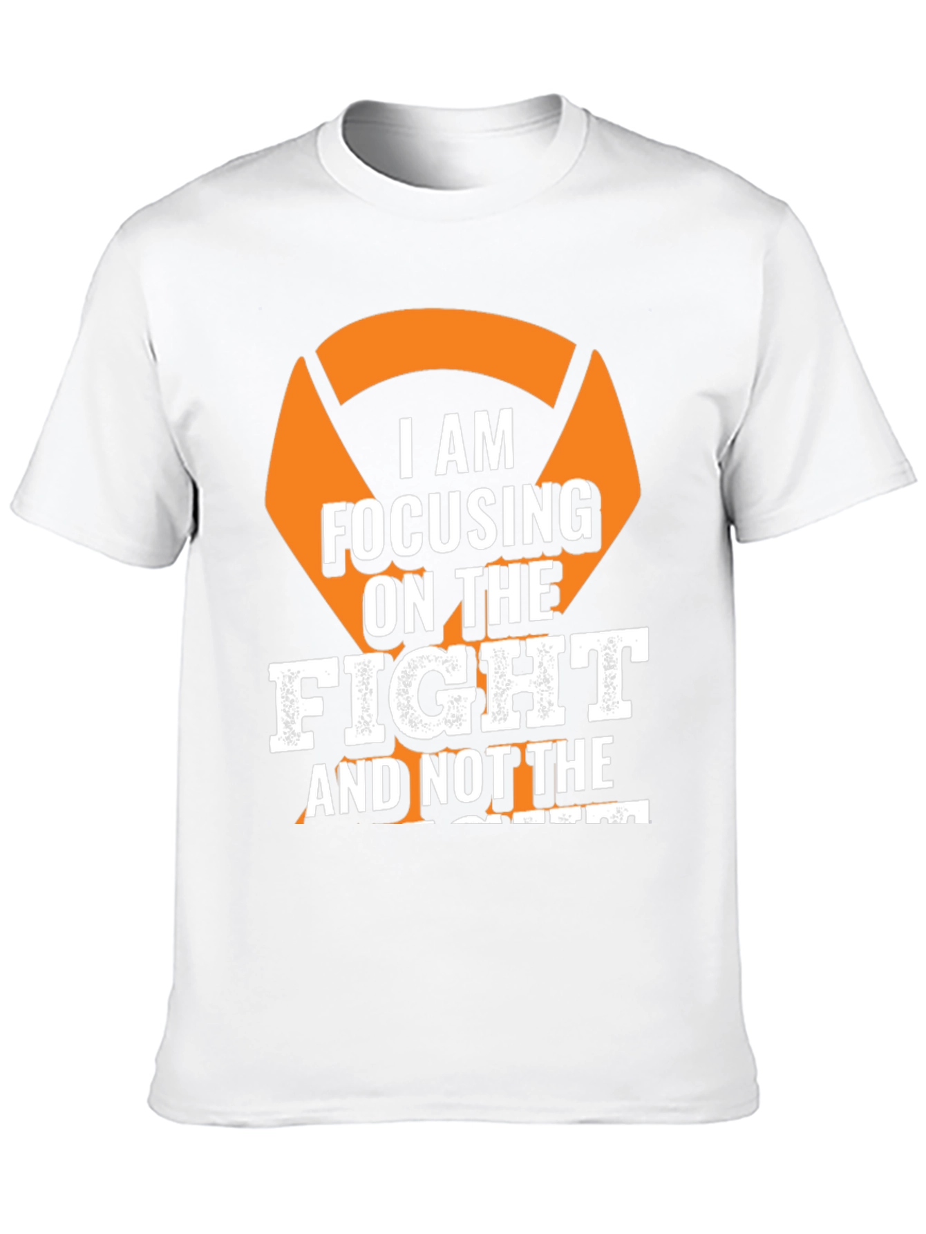 Focus on The Fight T-Shirt - Motivational Tee