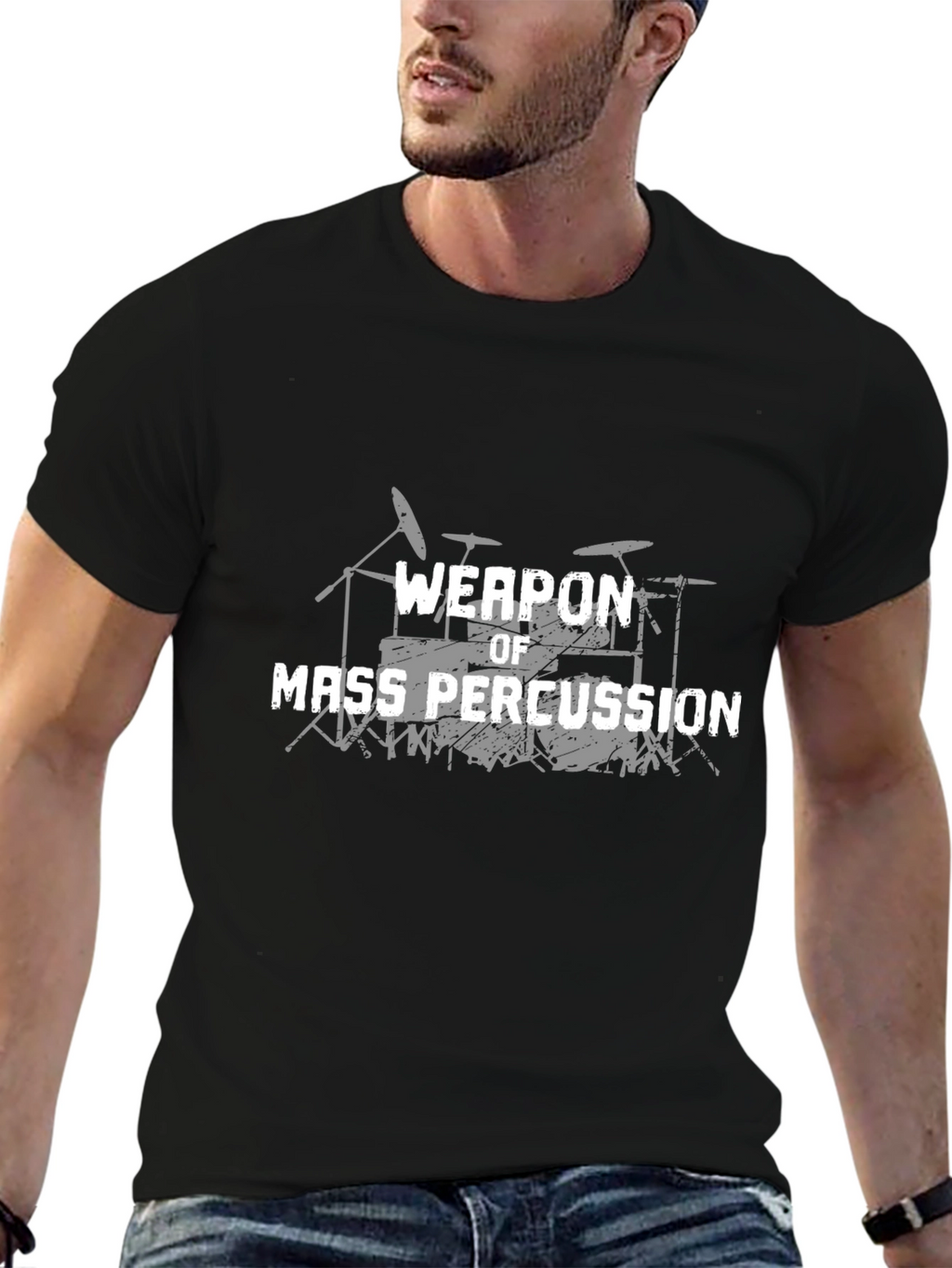 Weapon of Mass Percussion Black T-Shirt