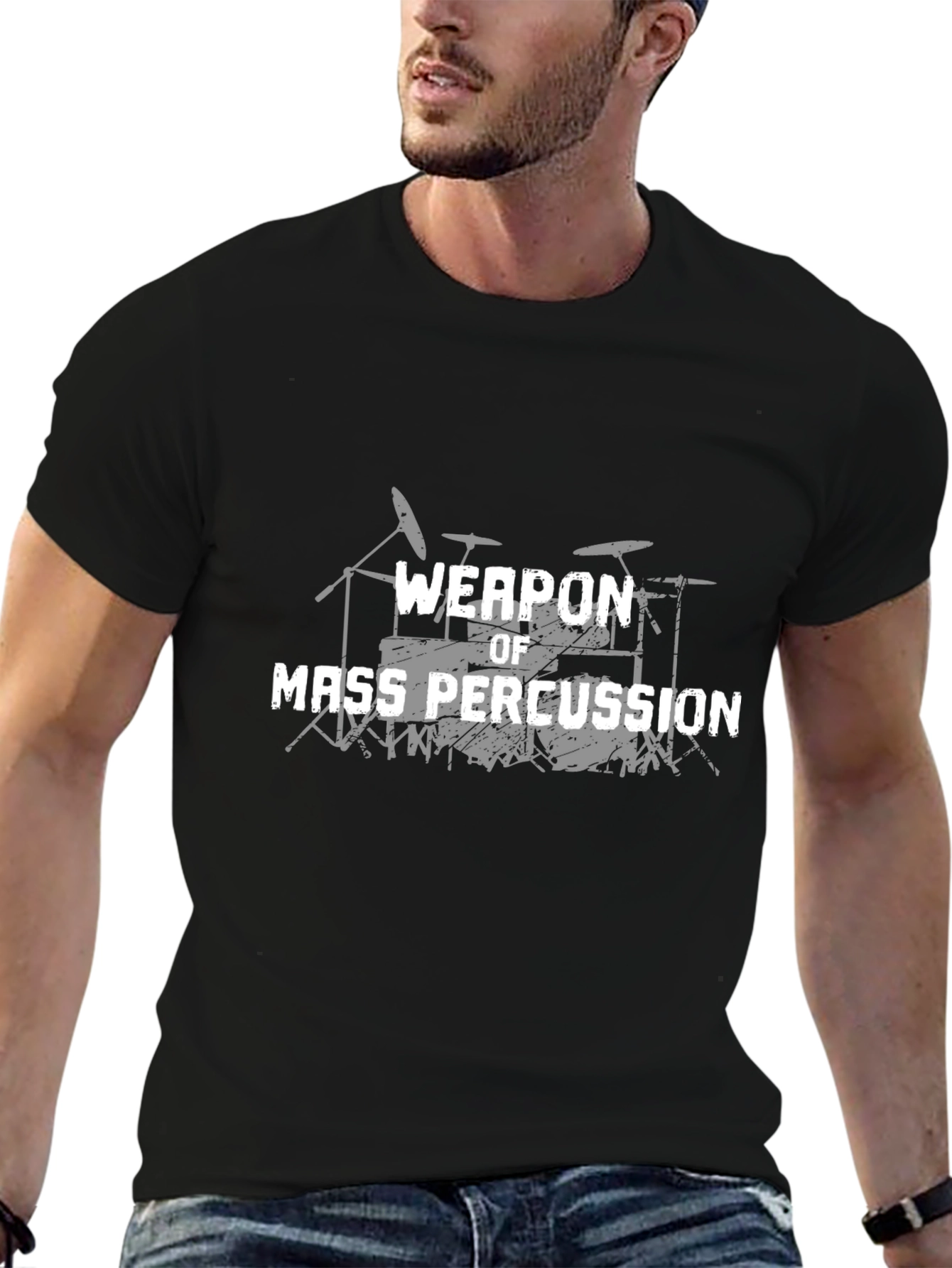 Weapon of Mass Percussion Black T-Shirt