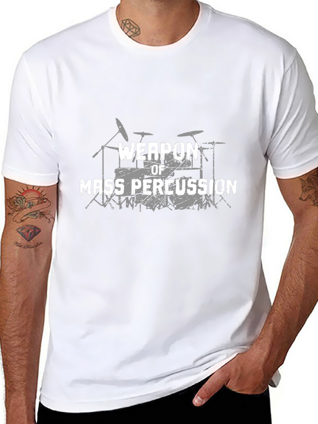 Weapon of Mass Percussion Black T-Shirt