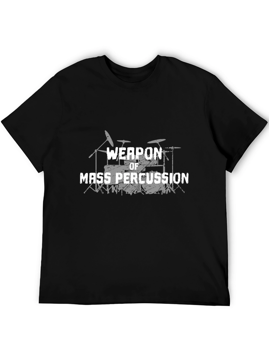 Weapon of Mass Percussion Black T-Shirt