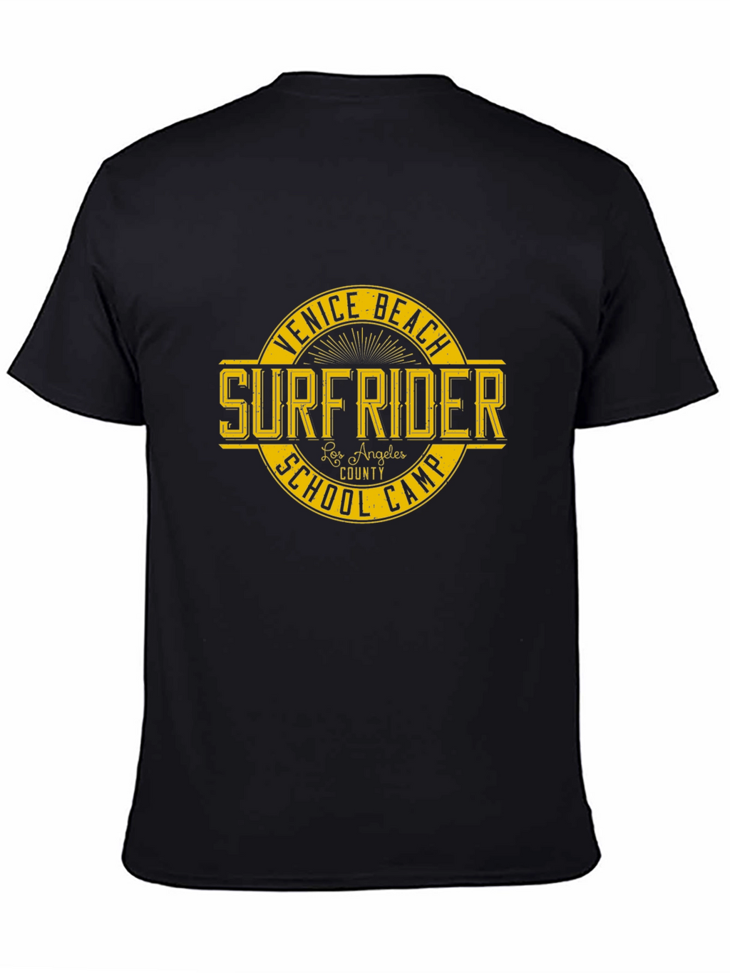 Venice Beach Surfrider School Camp Graphic T-Shirt