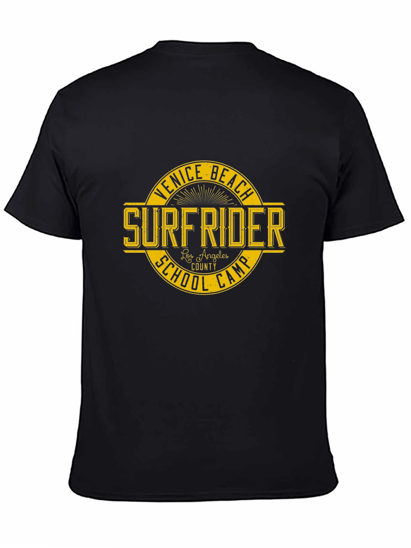 Venice Beach Surfrider School Camp Graphic T-Shirt