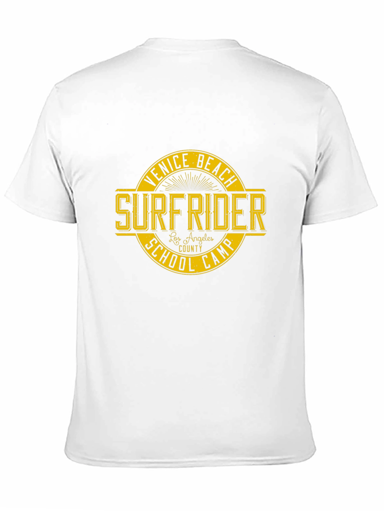 Venice Beach Surfrider School Camp Graphic T-Shirt