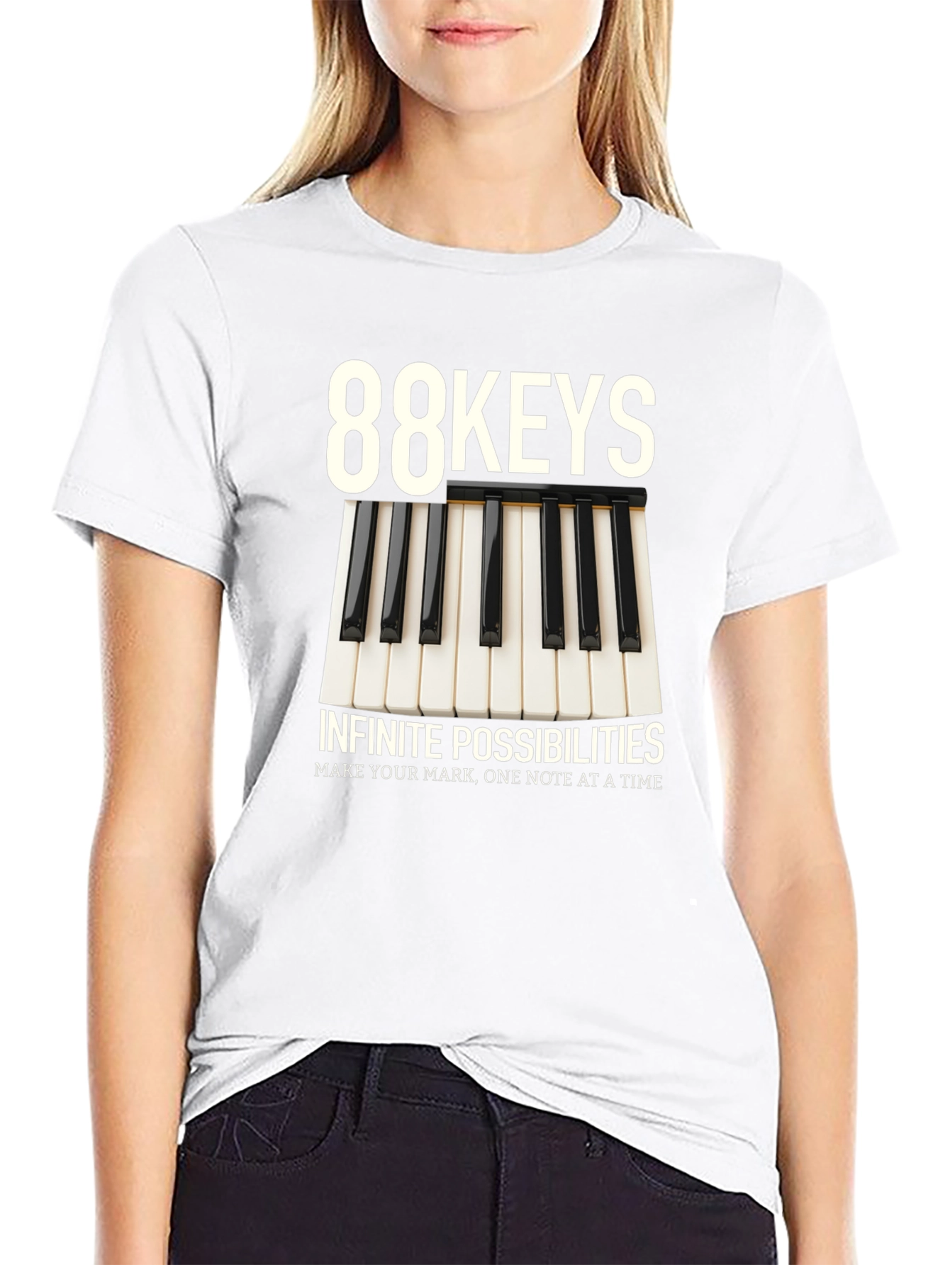 88 Keys Infinite Possibilities Graphic Tee