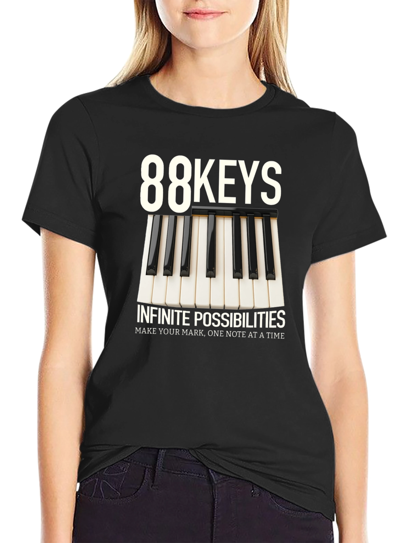 88 Keys Infinite Possibilities Graphic Tee