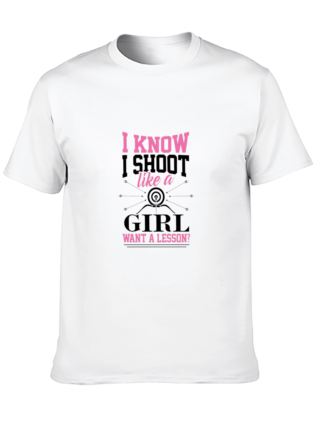 I Shoot Like a Girl T-Shirt Archery Tee