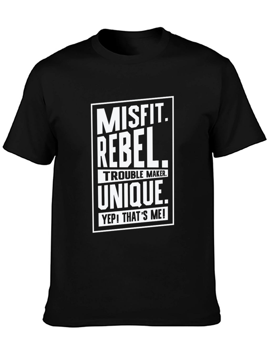 Misfit Rebel T-Shirt - Unique Graphic Tee
