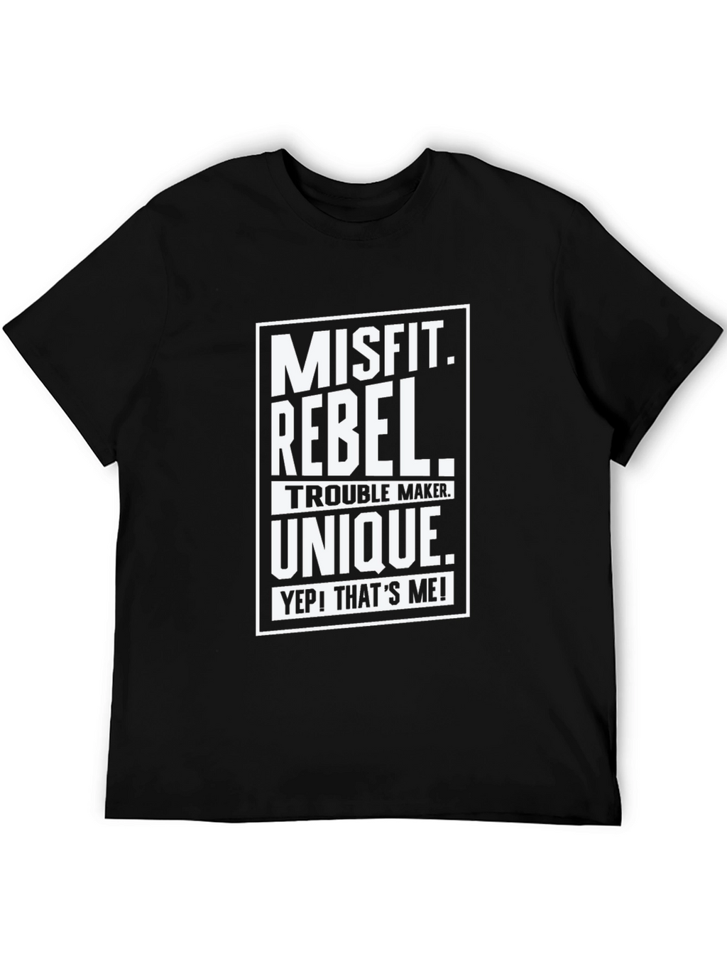 Misfit Rebel T-Shirt - Unique Graphic Tee