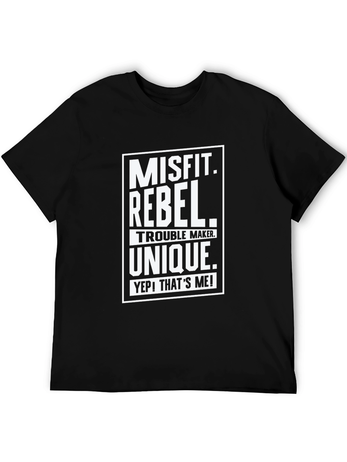 Misfit Rebel T-Shirt - Unique Graphic Tee
