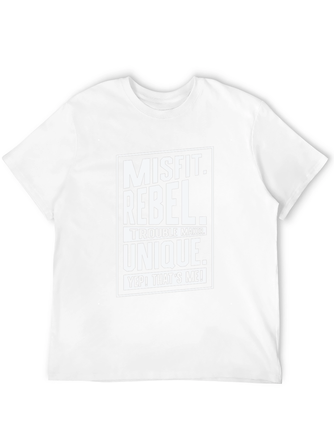 Misfit Rebel T-Shirt - Unique Graphic Tee