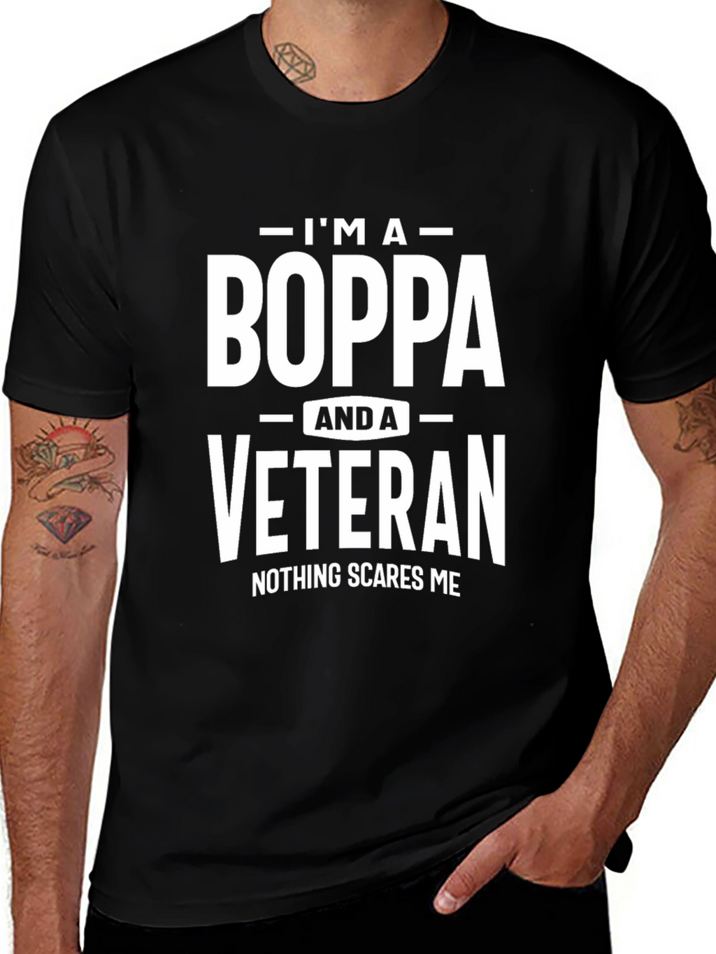 Im a Boppa Veteran T-Shirt