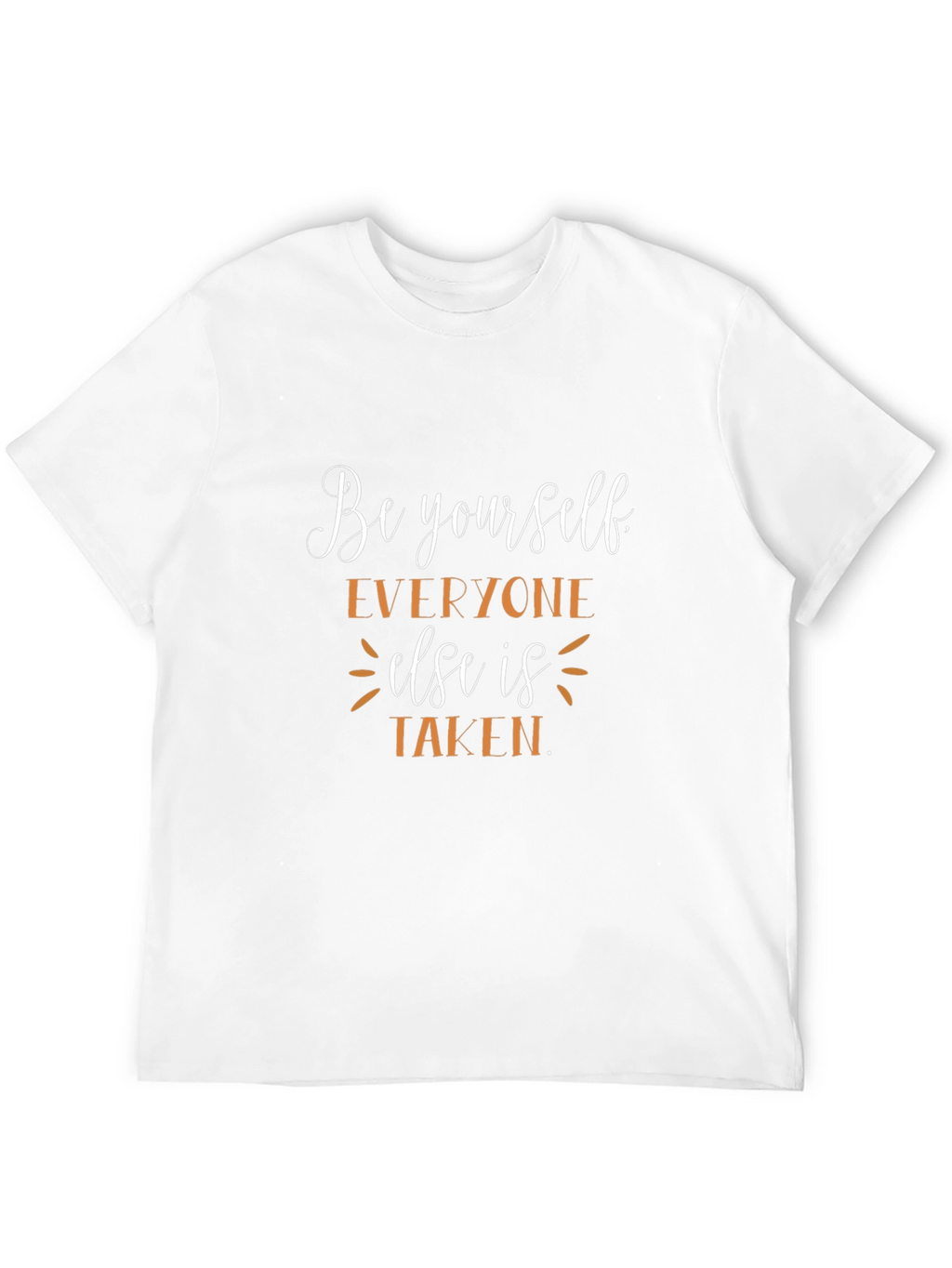 Be Yourself Graphic Tee - Inspirational Quote Shirt