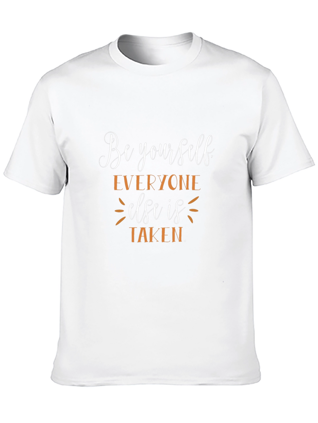 Be Yourself Graphic Tee - Inspirational Quote Shirt
