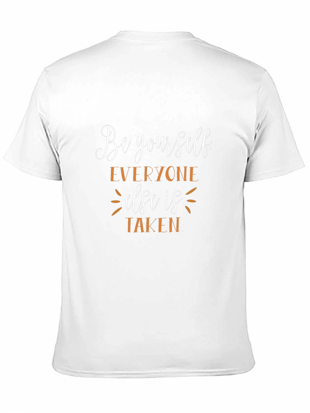Be Yourself Graphic Tee - Inspirational Quote Shirt
