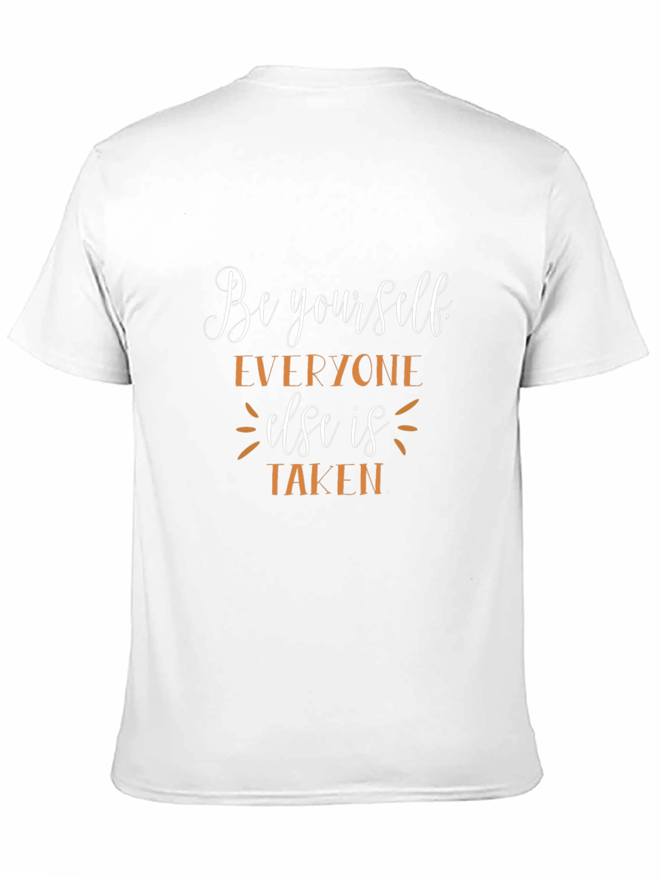 Be Yourself Graphic Tee - Inspirational Quote Shirt